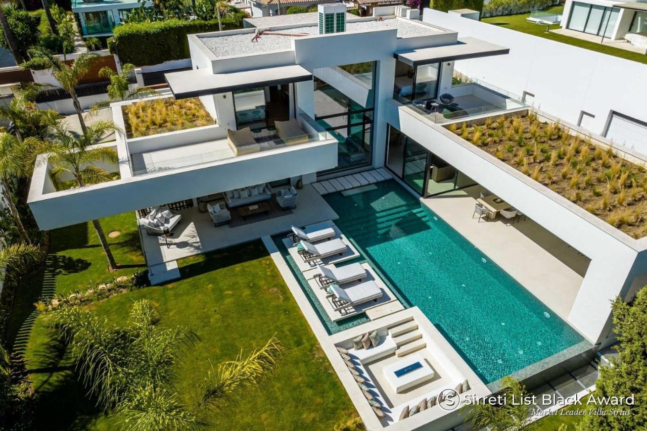 Villa Sirius: Luxury Golf Valley Retreat with Private Heated Pool Marbella Exterior photo