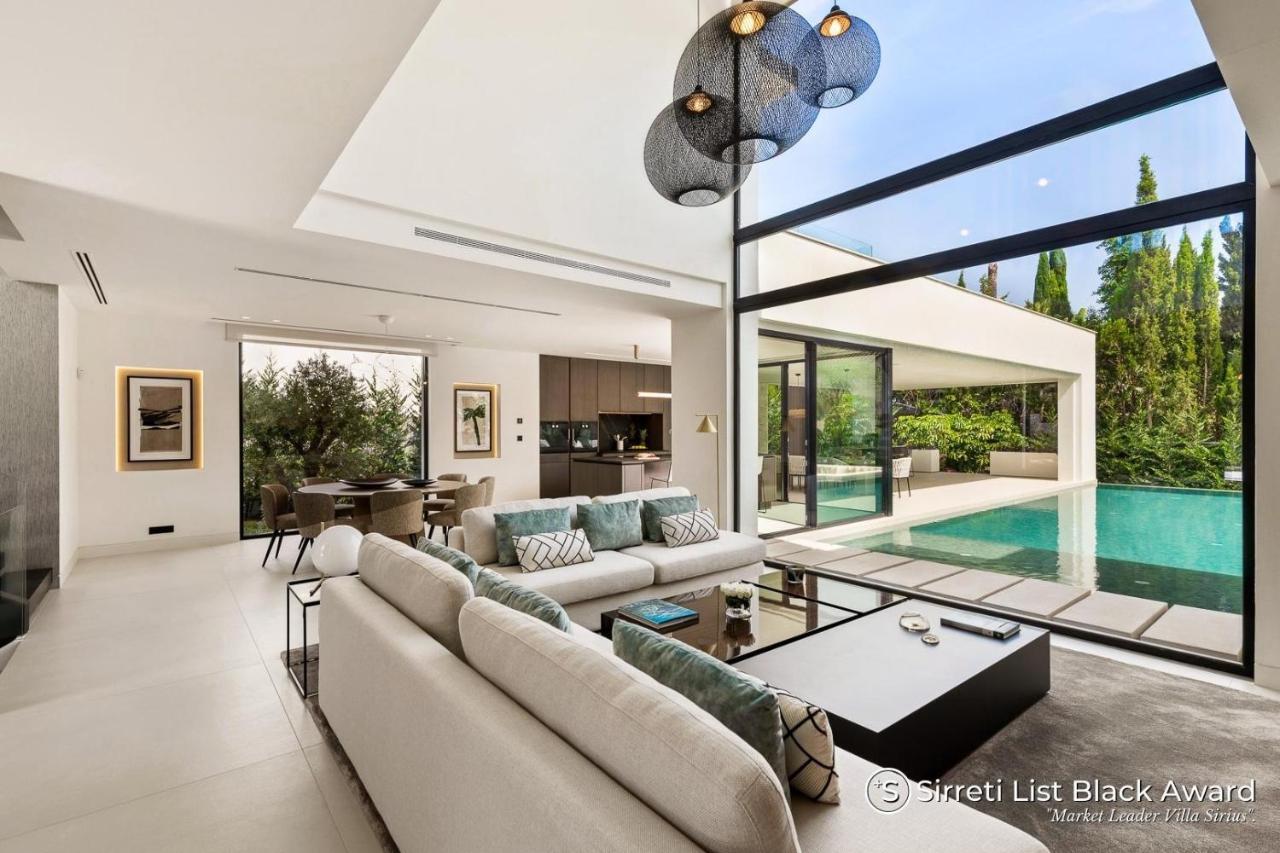 Villa Sirius: Luxury Golf Valley Retreat with Private Heated Pool Marbella Exterior photo